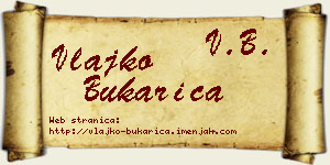Vlajko Bukarica vizit kartica